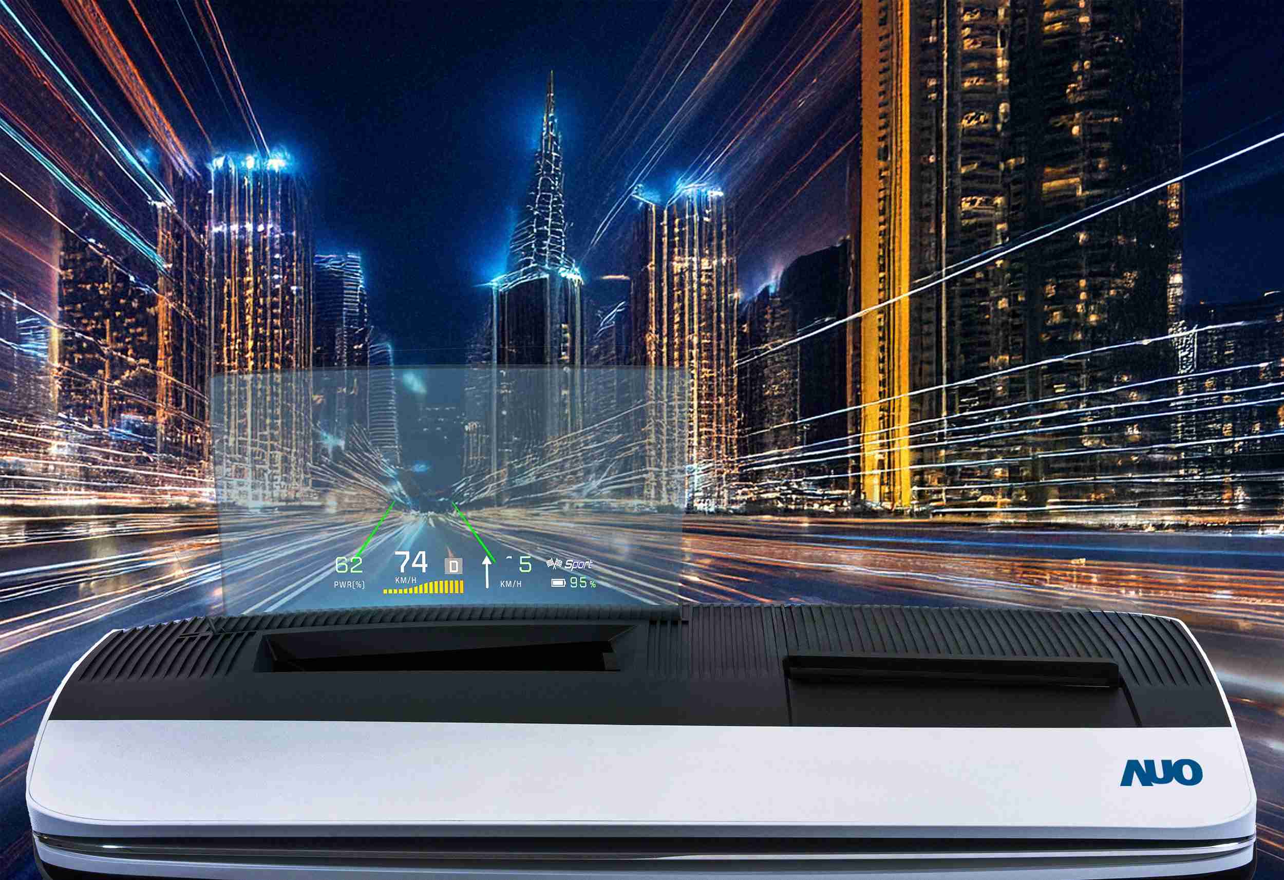 CG电子推出13吋Micro LED抬头显示器，，提供高入眼亮度、、、高色彩饱和度的显示质量，，在阳光下或黑暗中都清晰可见，，并利用Micro LED模块体积小的优势，，解决车用空间有限的痛点